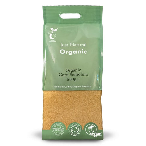 Just Natural Organic Corn Semolina 500g