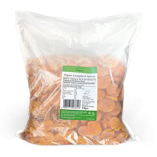 Just Natural Organic Apricots Unsulphured 3kg