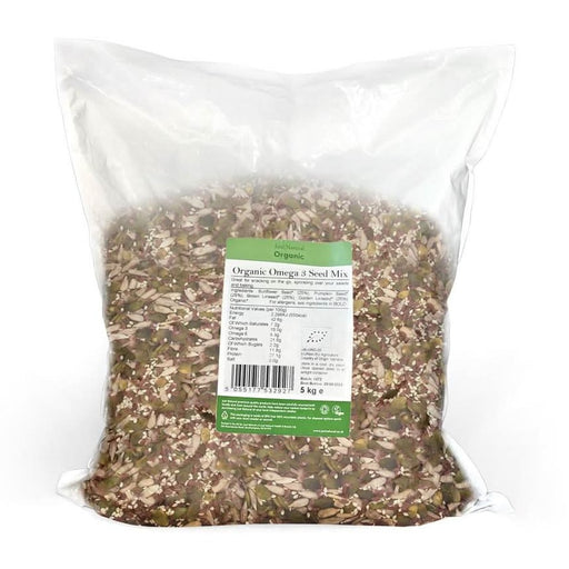 Just Natural Organic Omega 3 Seed Mix 5KG