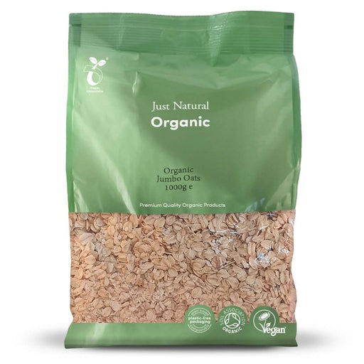 Just Natural Organic Jumbo Oats 1KG