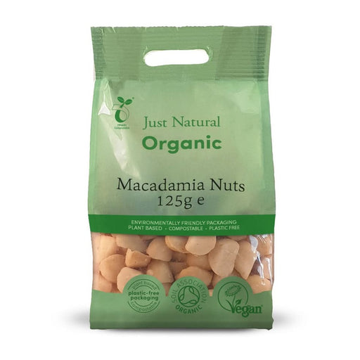 Just Natural Organic Macadamia Nuts 125g