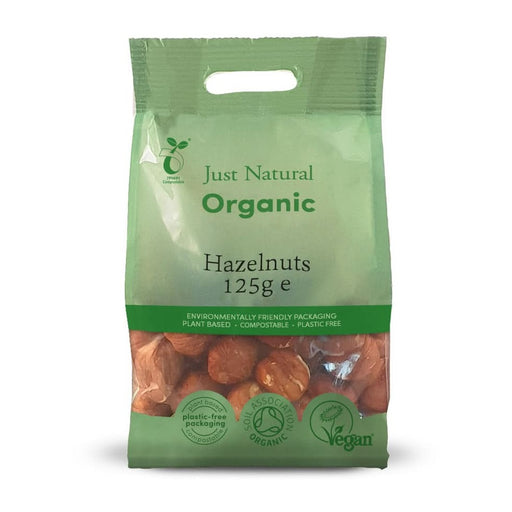 Just Natural Organic Hazelnuts 125g
