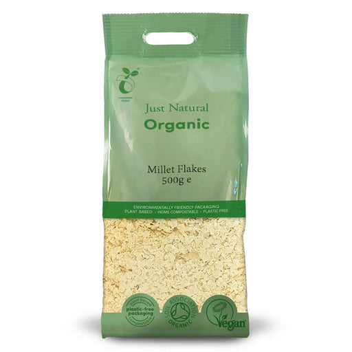 Just Natural Organic Millet Flakes 400g