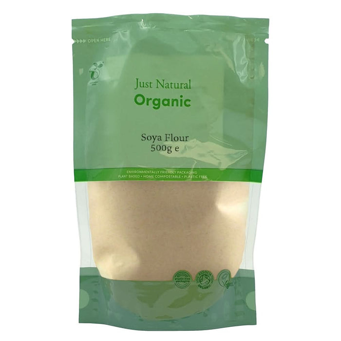 Just Natural Organic  Soya Flour 500g