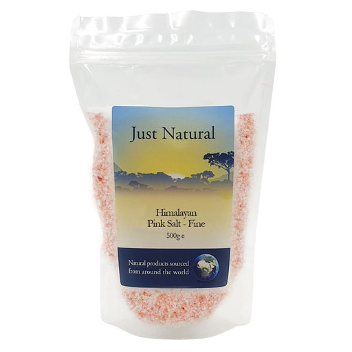 Just Natural Himalayan Pink Salt - Fine 500g