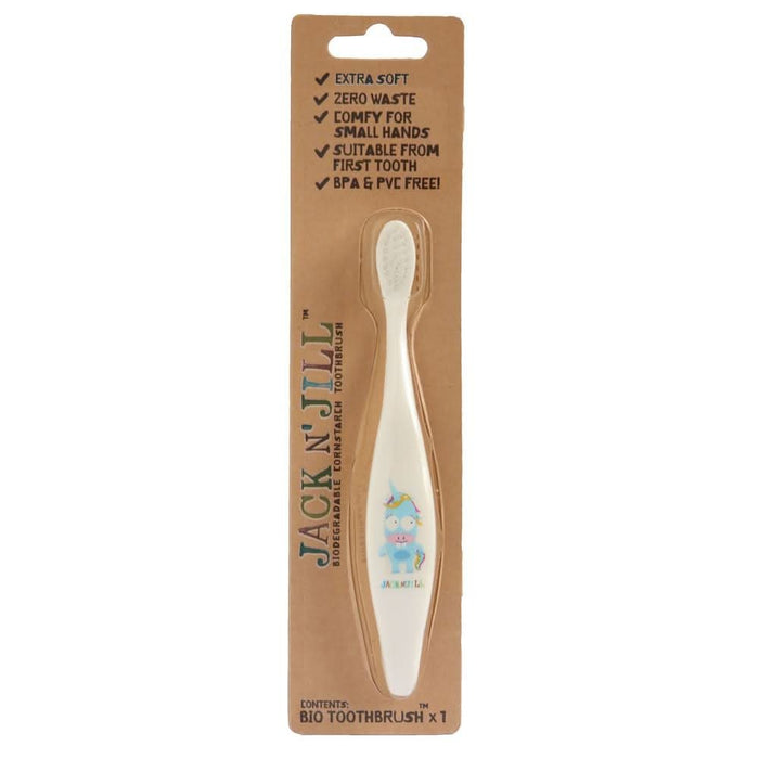 Jack N Jill Unicorn Bio Brush 1each