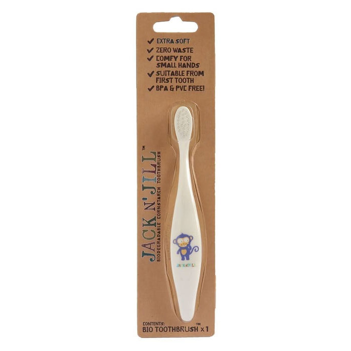 Jack N Jill Monkey Bio Brush 1each