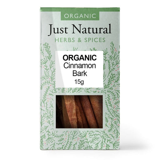 Just Natural Organic Ceylon Cinnamon Sticks (Box) 15g