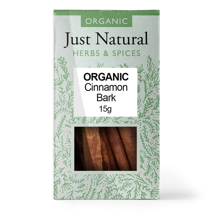 Just Natural Organic Ceylon Cinnamon Sticks (Box) 15g