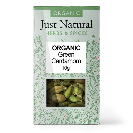 Just Natural Herbs Cardamom Whole 10g