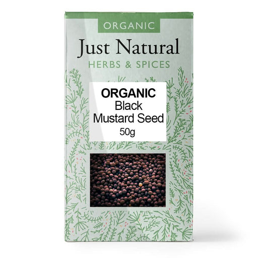 Just Natural Mustard Seed Black 50g