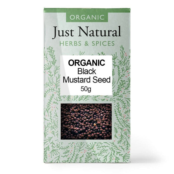 Just Natural Mustard Seed Black 50g