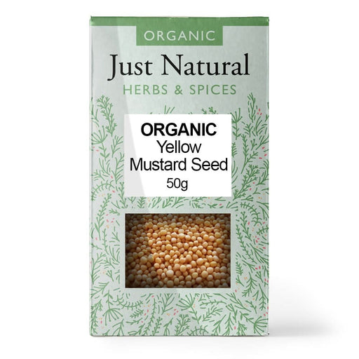 Just Natural Mustard Seed Yellow 50g