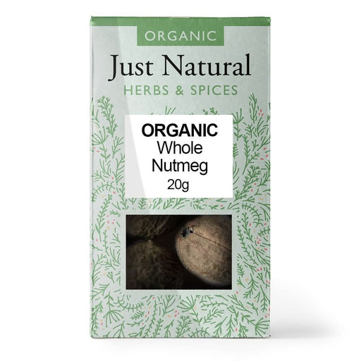Just Natural Nutmeg Whole 20g