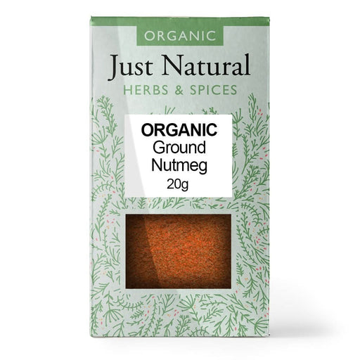 Just Natural  Nutmeg Ground 20g
