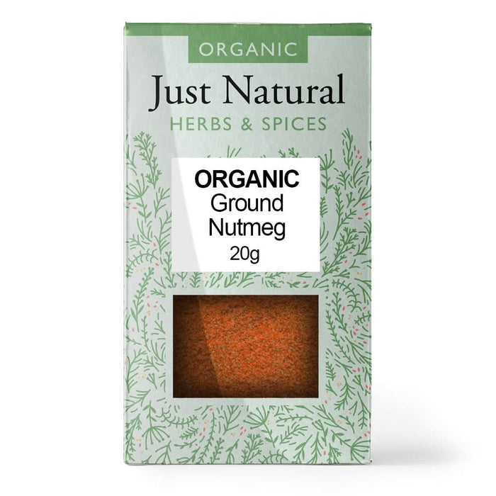 Just Natural  Nutmeg Ground 20g
