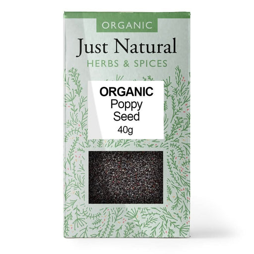 Just Natural Poppy Seed 40g