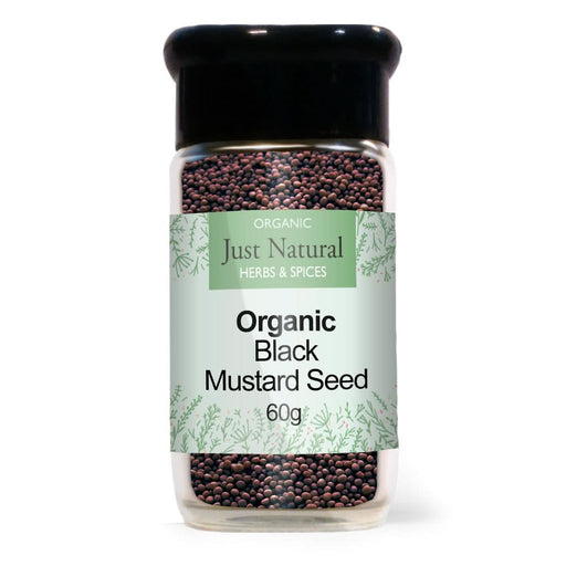 Just Natural Mustard Seed Black 60g