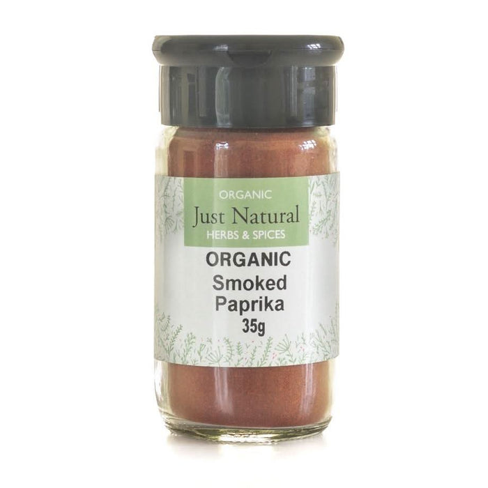 Just Natural Paprika (Smoked) Glass Jar 35g