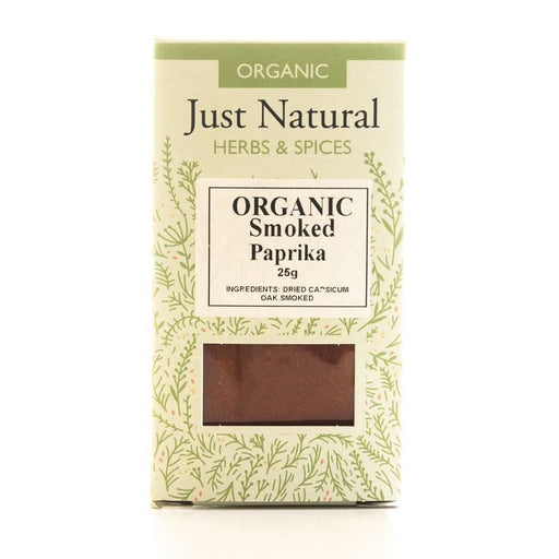 Just Natural Paprika (Smoked) Box 25g