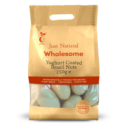 Just Natura Yoghurt Coated Brazil Nuts 250g
