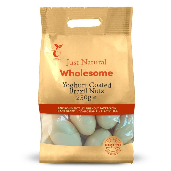 Just Natura Yoghurt Coated Brazil Nuts 250g