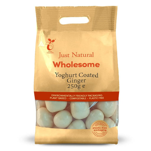 Just Natural Yoghurt Coated Ginger 250g