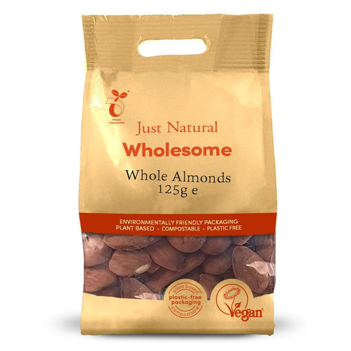 Just Natural Whole Almonds 125g