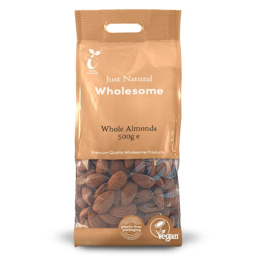 Just Natural Whole Almonds 500g