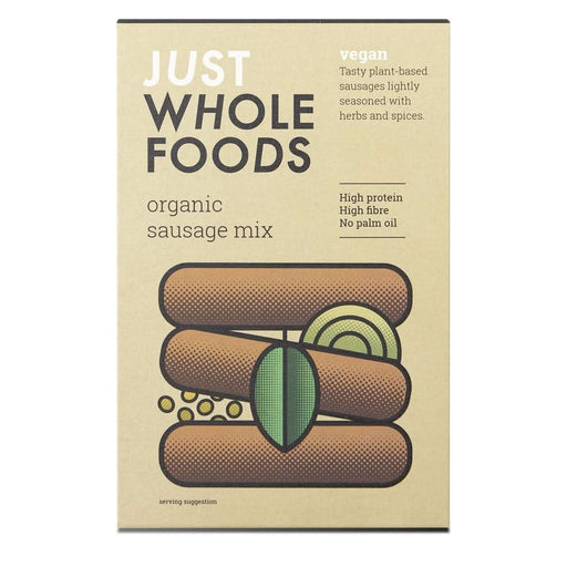 Just Wholefoods Organic Vegan Sausage Mix 125g