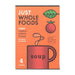 Just Wholefoods Org Vegan Tomato & Basil Soup 4 x 17g