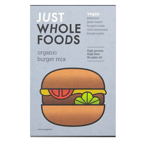 Just Wholefoods Organic Vegan Burger Mix 125g