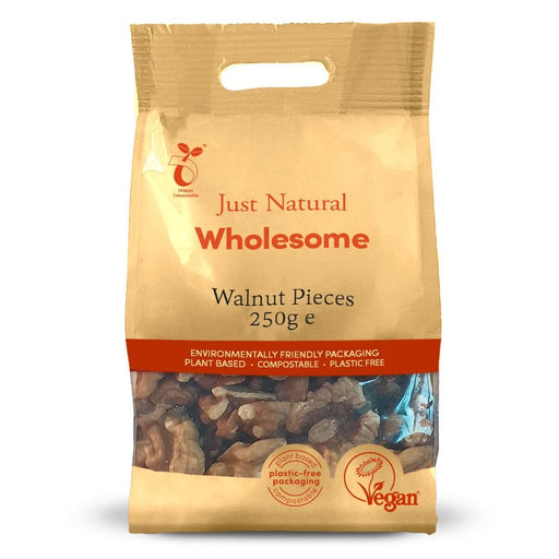 Just Natural Walnut Pieces 250g