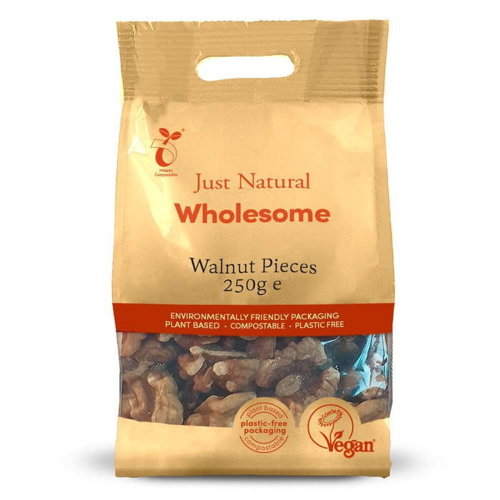 Just Natural Walnut Pieces 250g