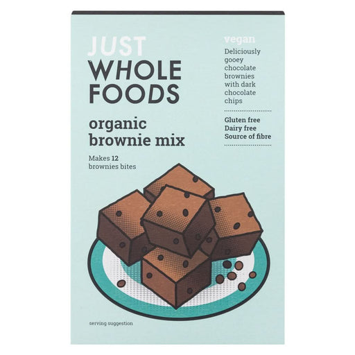 Just Wholefoods Organic & Vegan Brownie Mix 318g