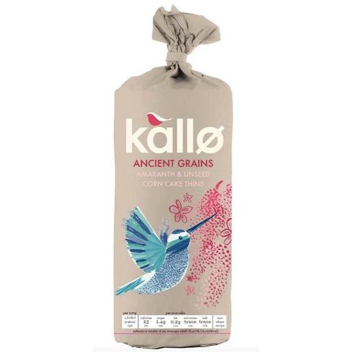 Kallo Ancient Grains Corn Cake Thins 150g