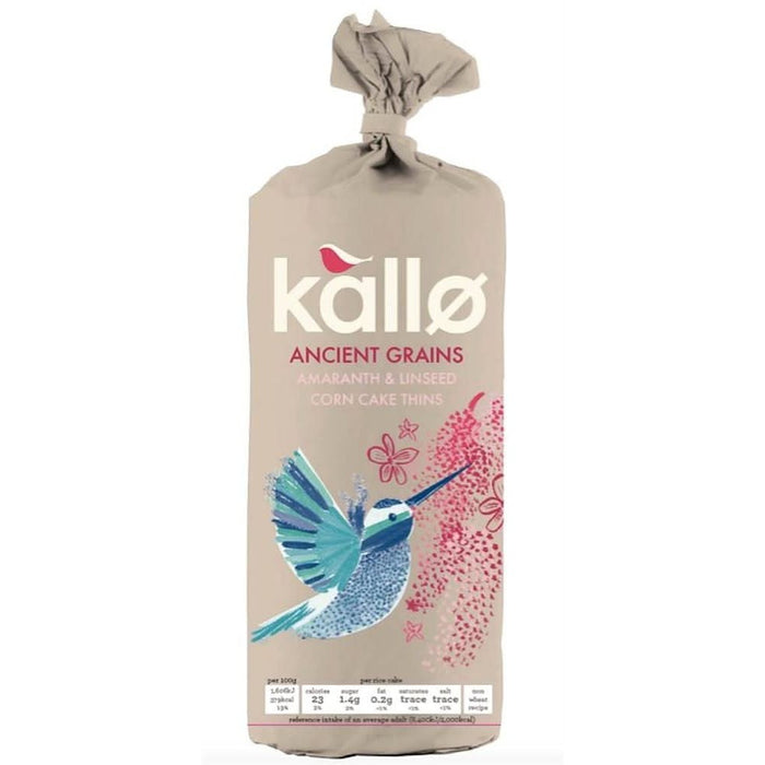 Kallo Ancient Grains Corn Cake Thins 150g