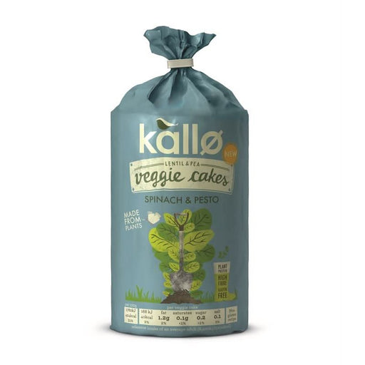 Kallo Spinach & Pesto Veggie Cakes 122g