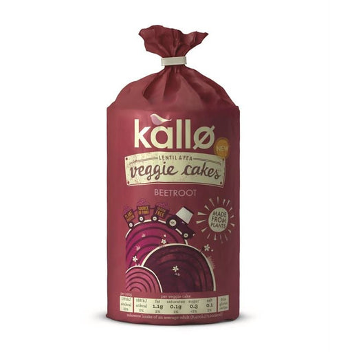 Kallo Beetroot Veggie Cakes 122g