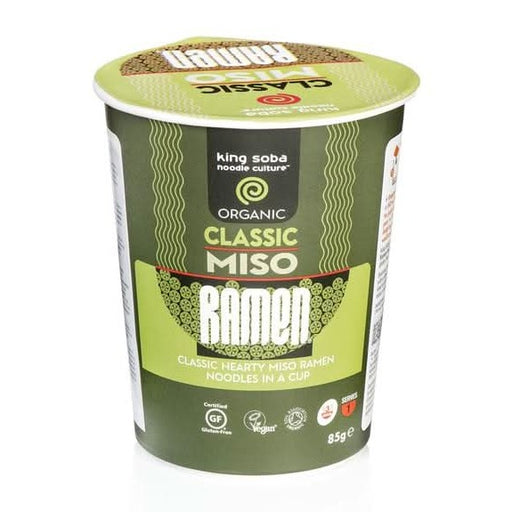 King Soba Organic Classic Miso Ramen 85g