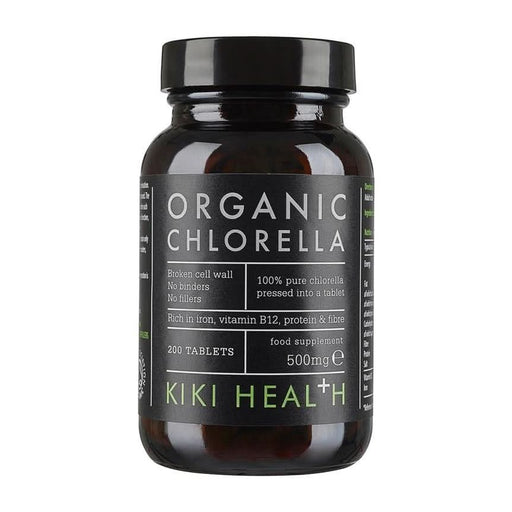 KIKI Health Organic Chlorella Tablets 200 Tablets