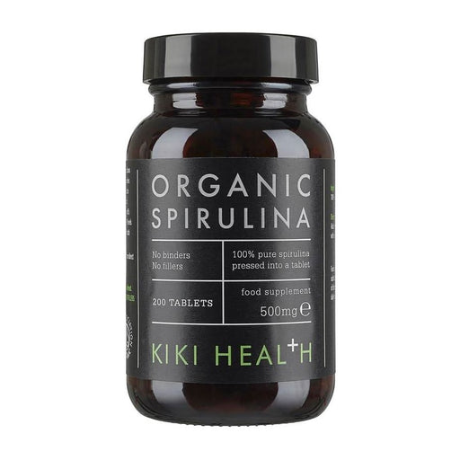 KIKI Health Organic Spirulina Tablets 200 Tablets
