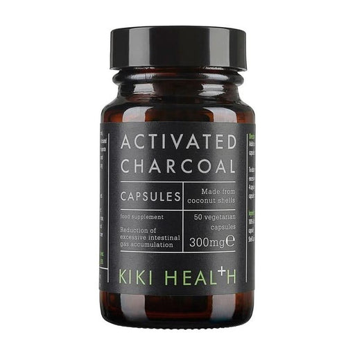 KIKI Health Activated Charcoal 50 Capsules