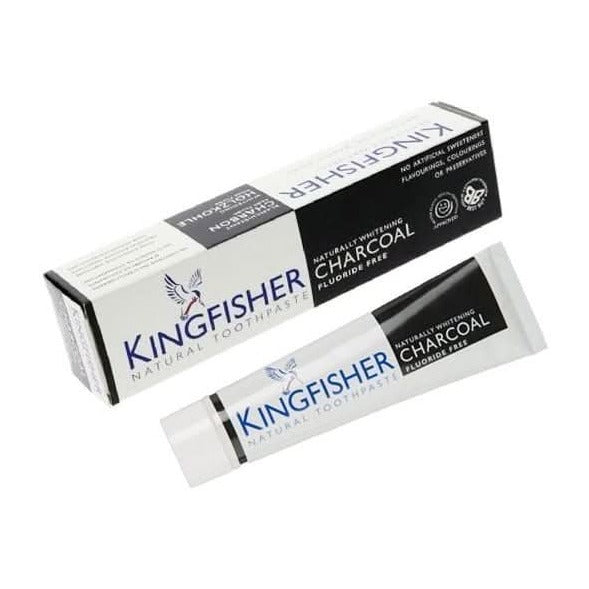 Kingfisher Toothpaste Charcoal Natural 100ml