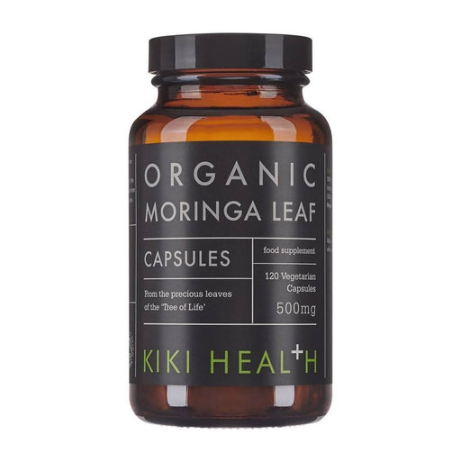KIKI Health Organic Moringa Leaf 120 Capsules