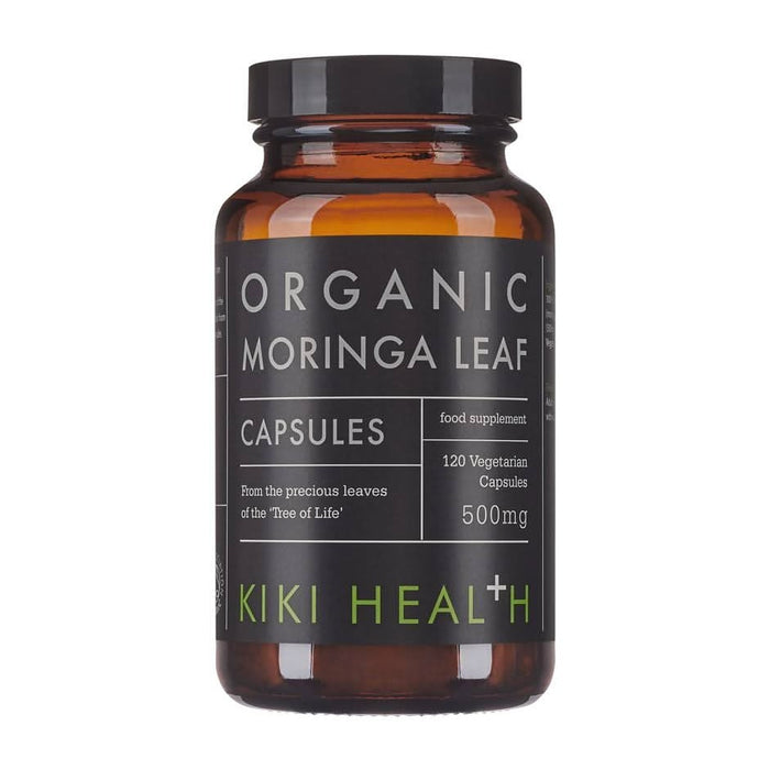 KIKI Health Organic Moringa Leaf 120 Capsules