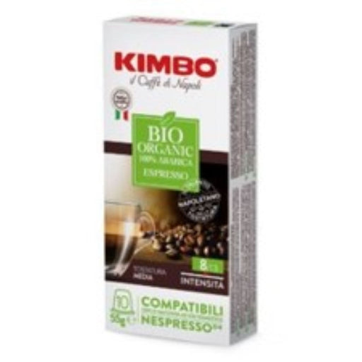 Kimbo Coffee Kimbo Organic Nespresso caps 10 capsule