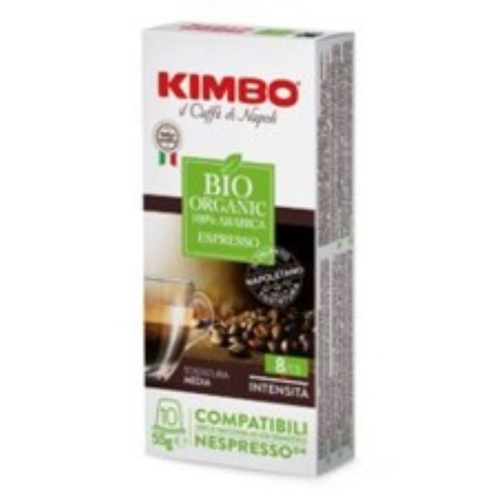 Kimbo Coffee Kimbo Organic Nespresso caps 10 capsule