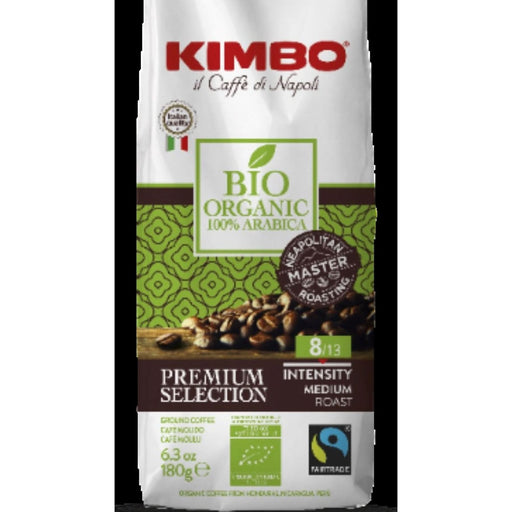 Kimbo Coffee Kimbo Organic 180gr ground 180g