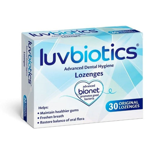 Luvbiotics Original Dental Lozenges 30 tablet